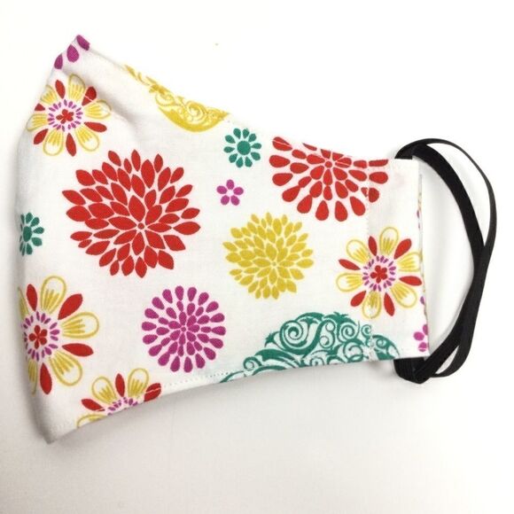 2/$15 - Skeleton Mask, Face Mask, Pink/Green Sugar Skulls, Filti Filter - Picture 2 of 15